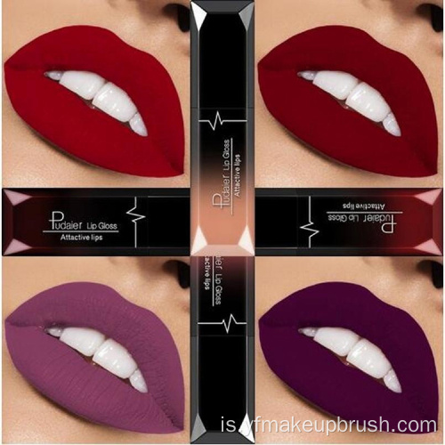 Purple Lipstick Tube Lítil MOQ 50PCS Liquid Lipstick